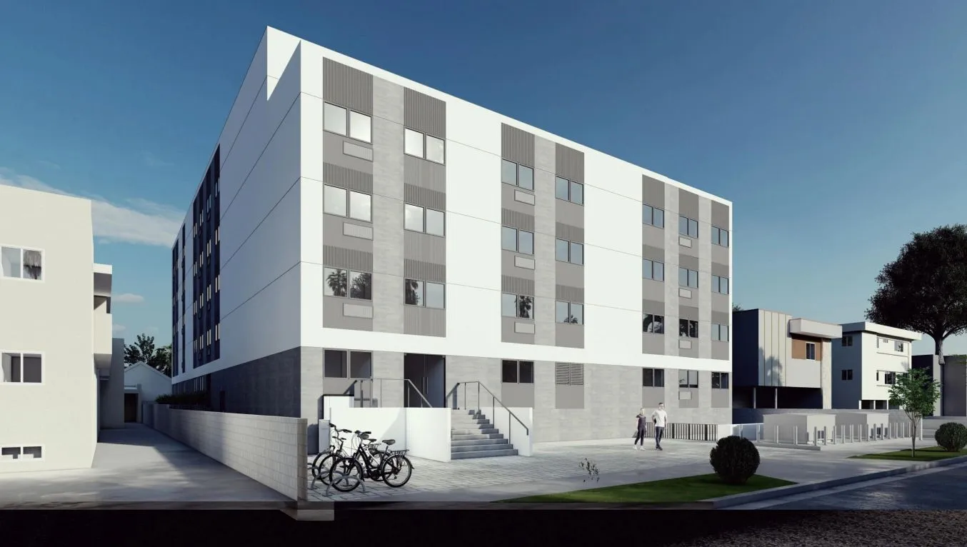 102-Unit ED1 Affordable Housing, RTI at COE, 1050 & 1056 S Norton Ave, Los Angeles, CA 90019