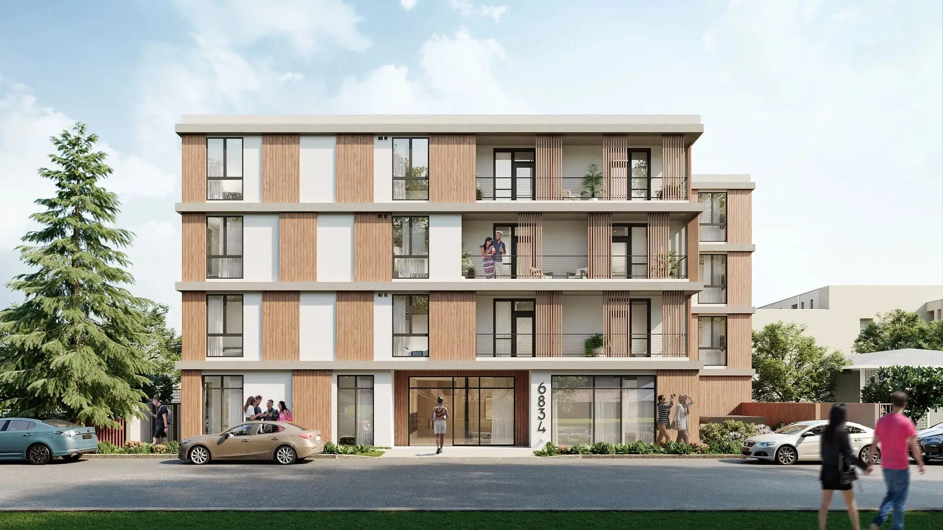 6834-6840 Baird Ave, Reseda — 91-Unit Affordable Housing for sale